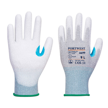 Portwest A699 ESD Schnittschutzhandschuhe Klasse C | PU Beschichtung